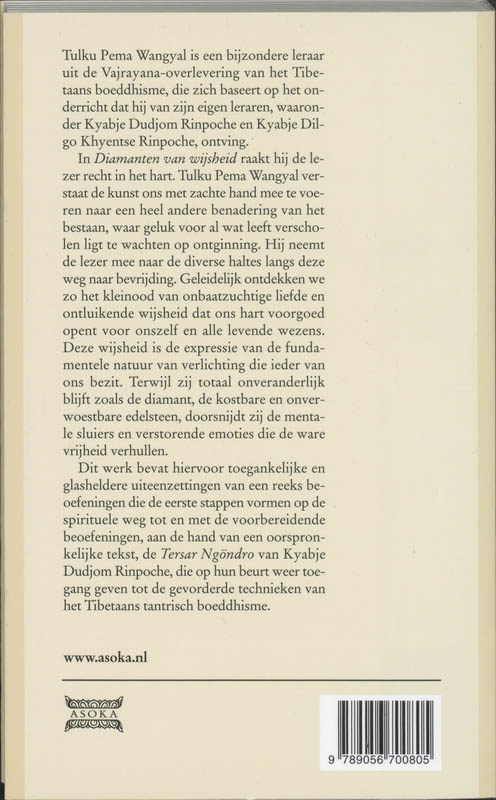 Diamanten van wijsheid achterkant