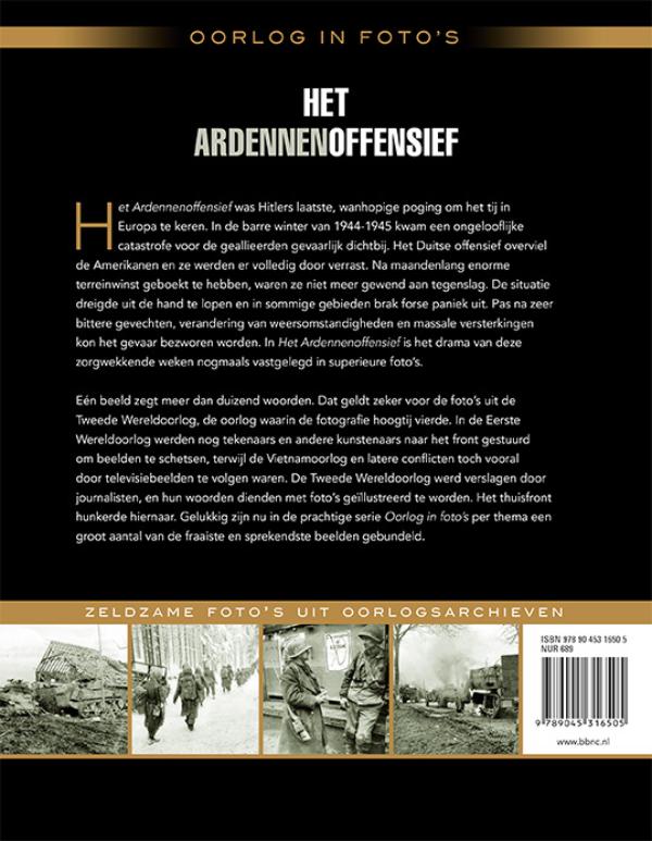 Het ardennenoffensief / Oorlog in foto's achterkant