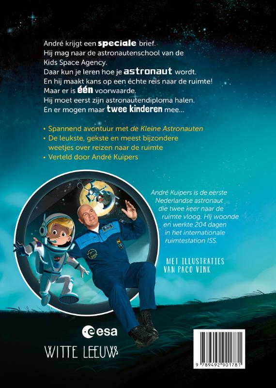 3, 2, 1, GO! / André Kuipers achterkant