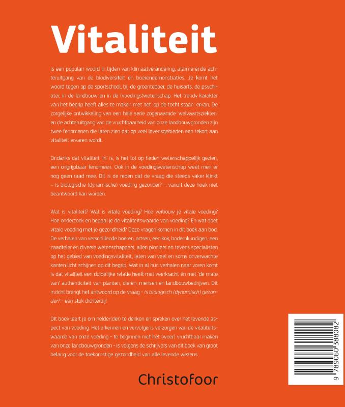 Barstensvol leven achterkant