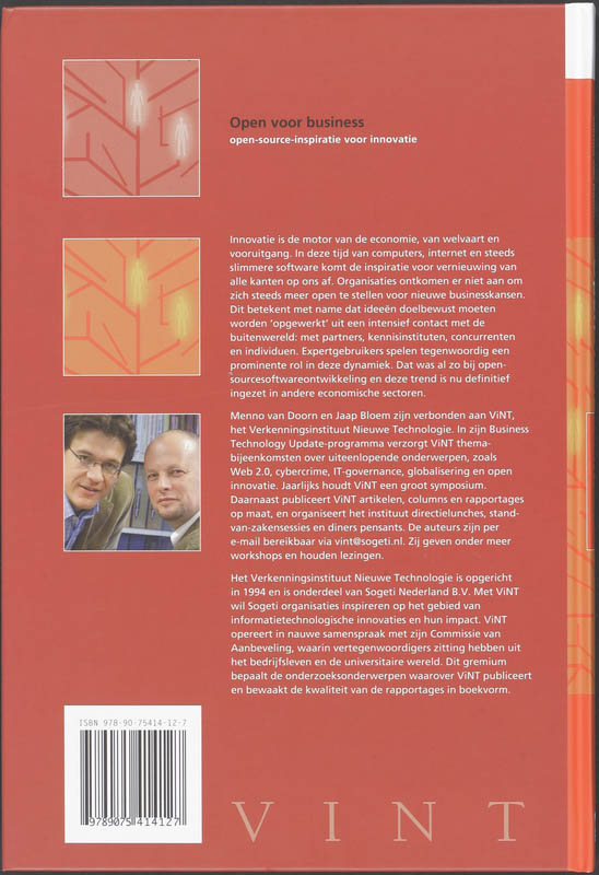 Open Voor Business achterkant