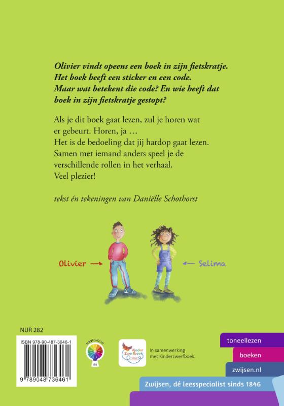 SuperZwerver / Toneellezen achterkant