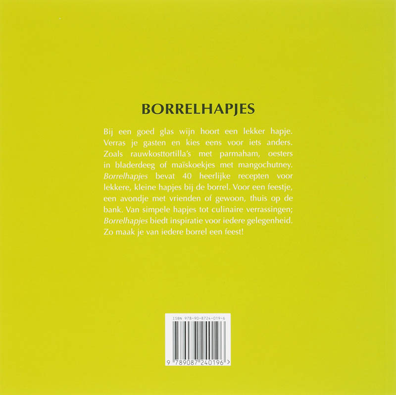 Borrelhapjes achterkant