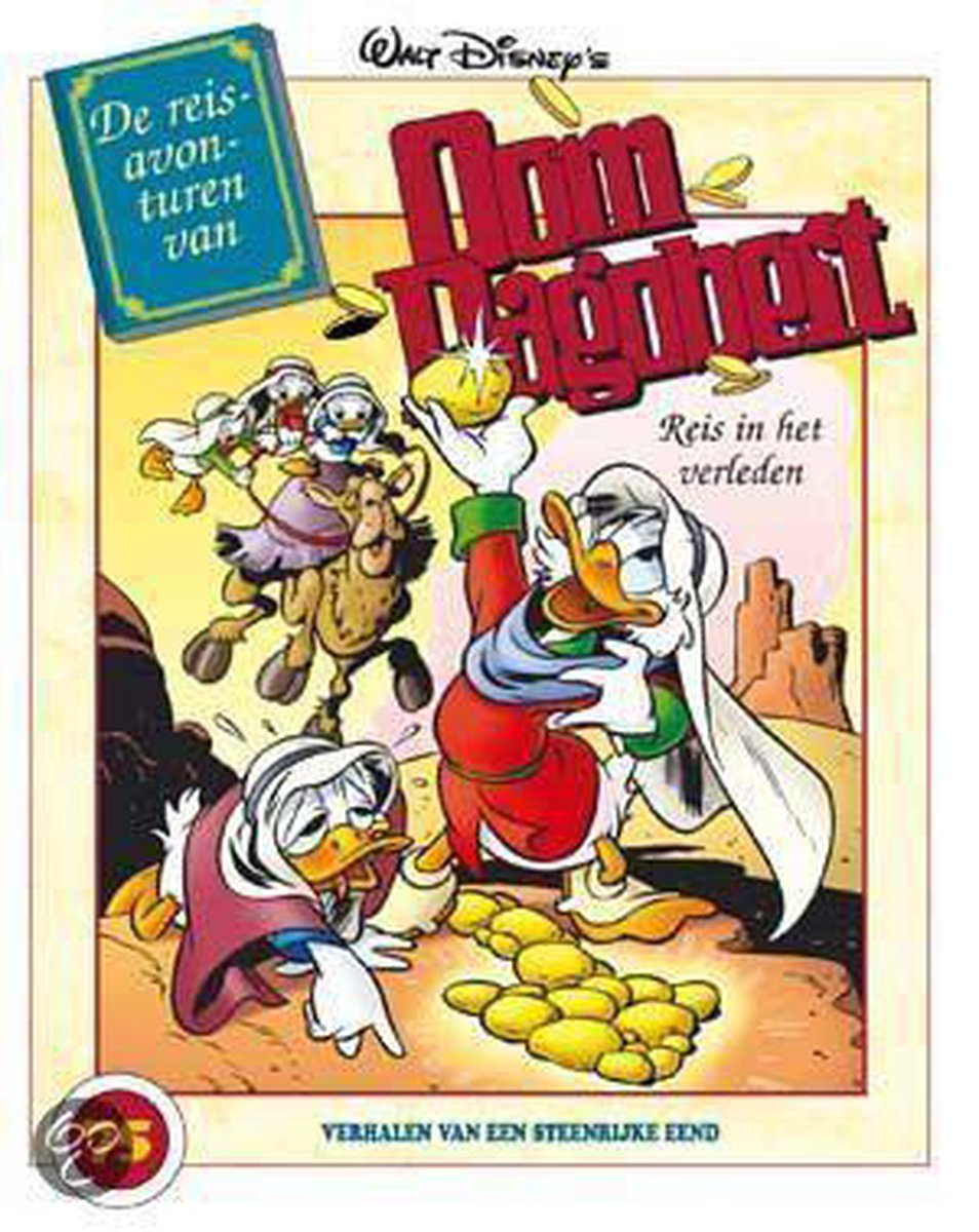 Oom Dagobert 75 reis in het verleden