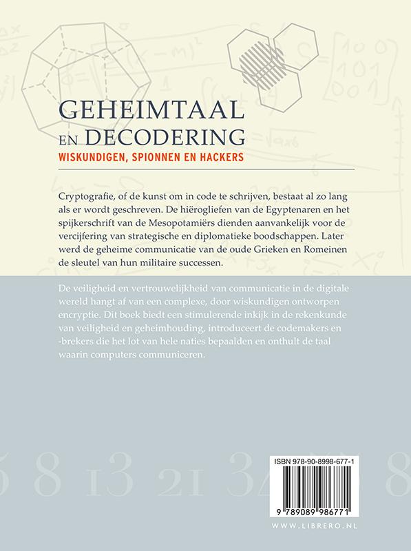 Geheimtaal en decodering achterkant