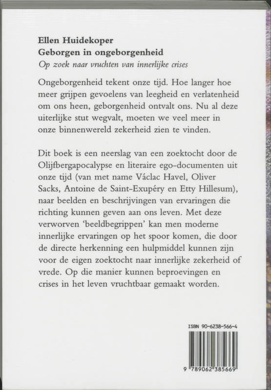 Geborgen In Ongeborgenheid achterkant