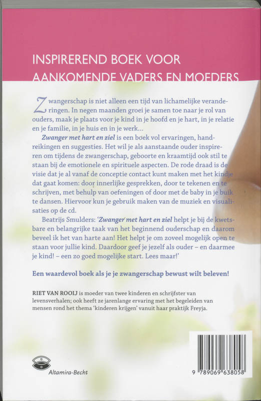 Zwanger met hart en ziel achterkant