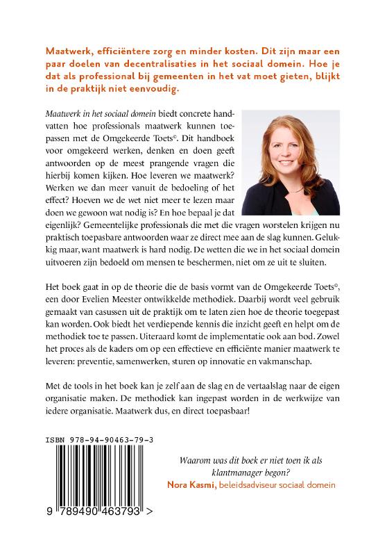 Maatwerk in het sociaal domein achterkant