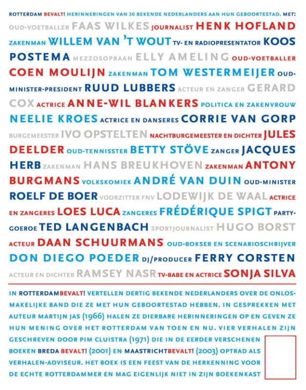 Rotterdam bevalt! achterkant