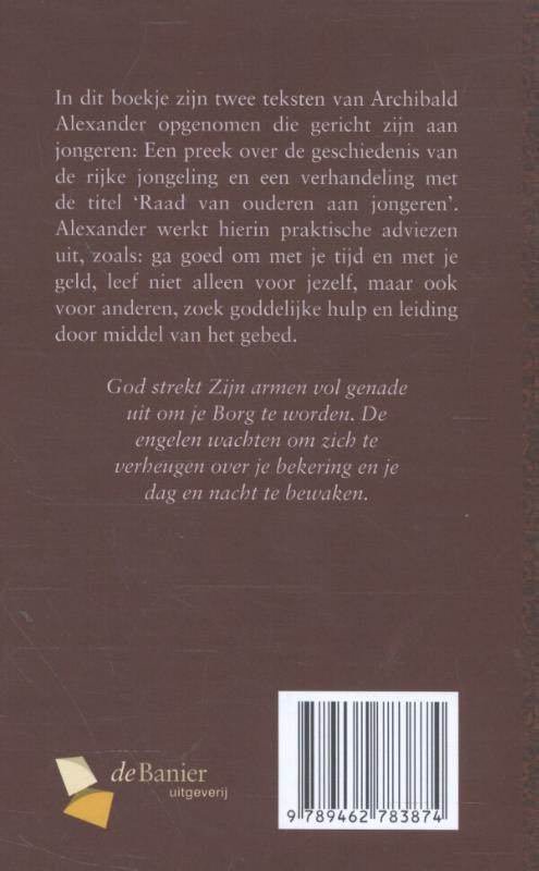 Puriteinse teksten - Raad aan jongeren 4 achterkant