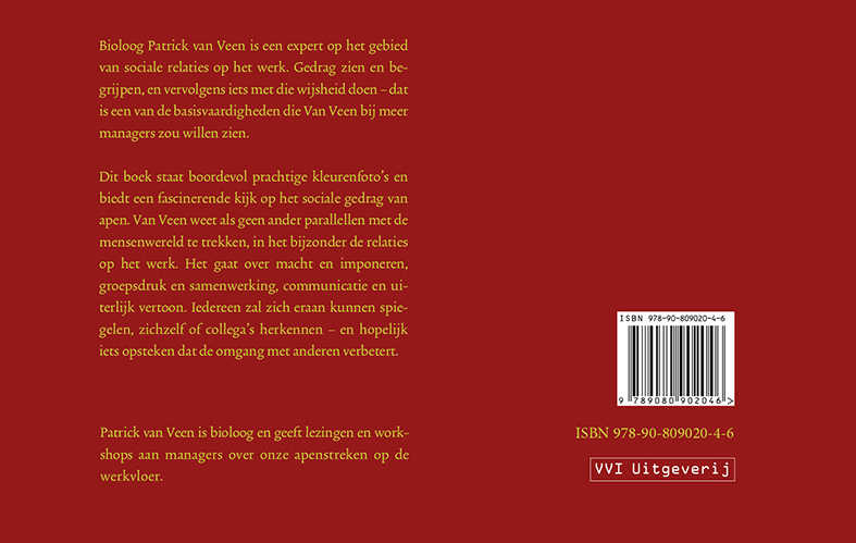 Dierbare Collega's achterkant