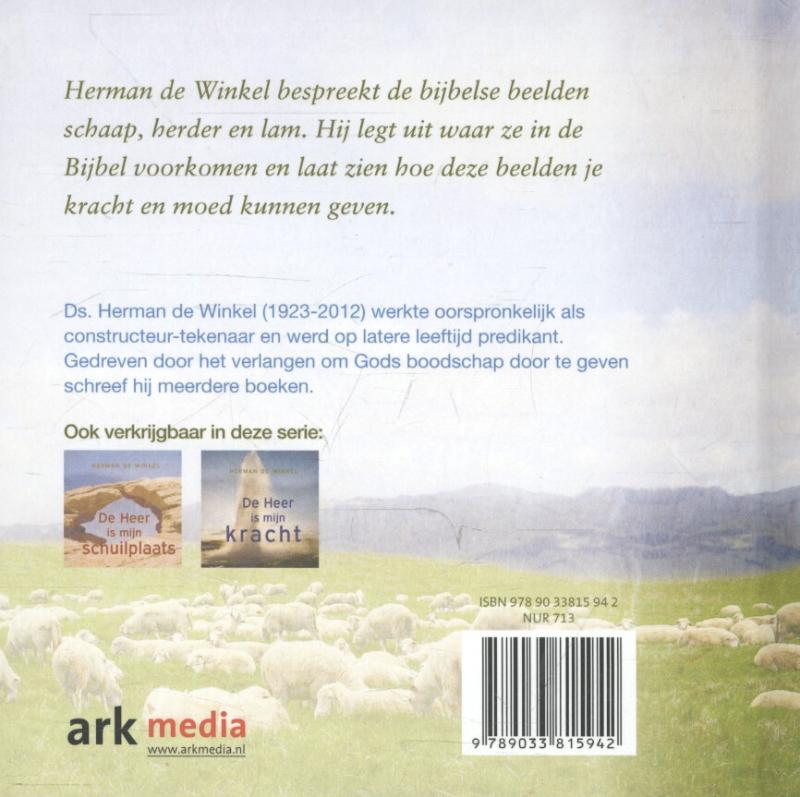 De Heer is mijn herder achterkant