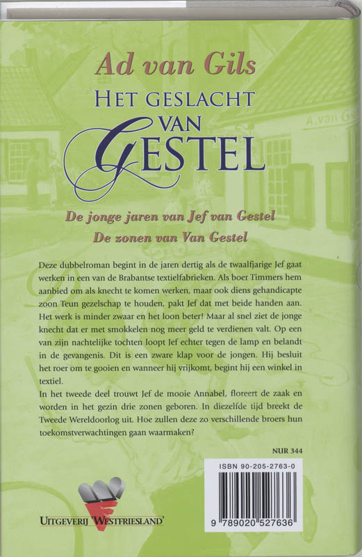 Het Geslacht Van Gestel achterkant