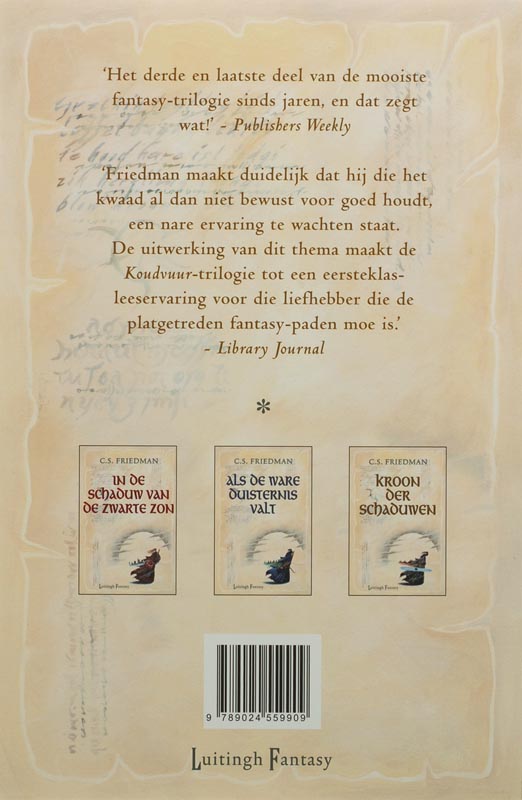 Kroon Der Schaduwen achterkant