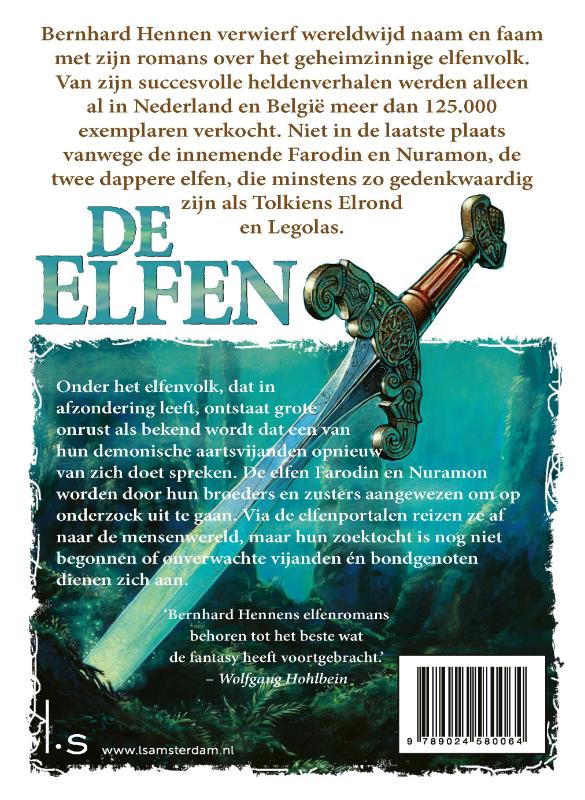 Elfen 1 - De Elfen achterkant