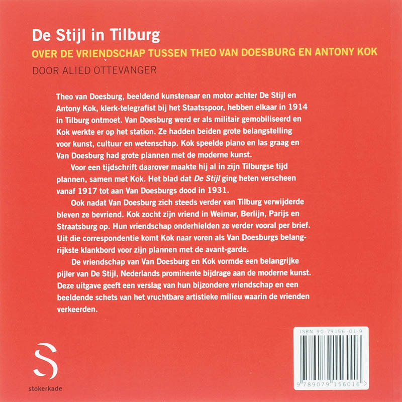 De Stijl in Tilburg achterkant