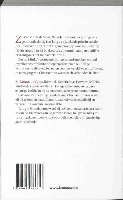 Christen Zijn Vandaag achterkant