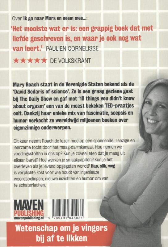 Hap slik weg achterkant