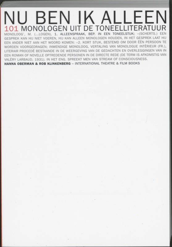 Nu ben ik alleen