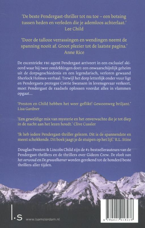 Wit vuur / Pendergast thriller / 13 achterkant