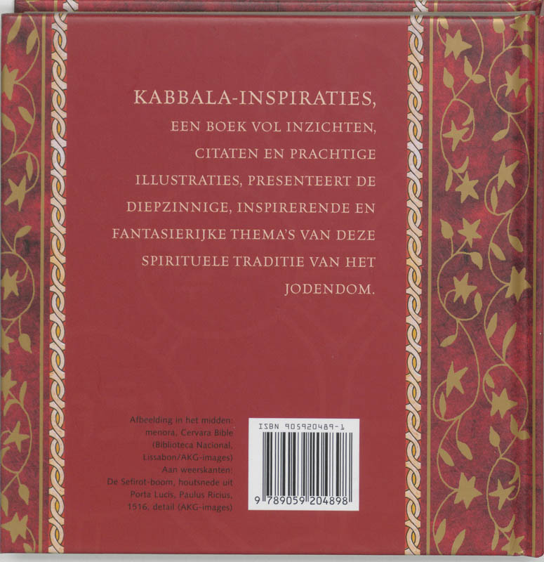 Kabbala Inspiraties achterkant