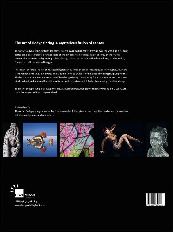 The art of bodypainting achterkant