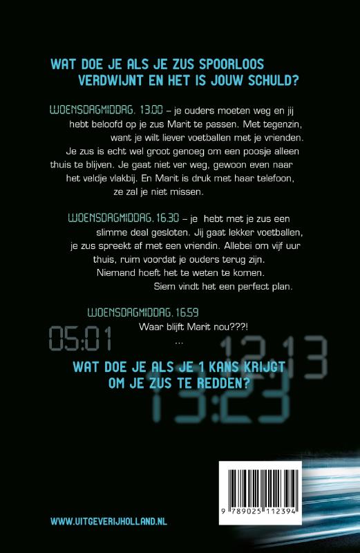 Tijdrovers achterkant