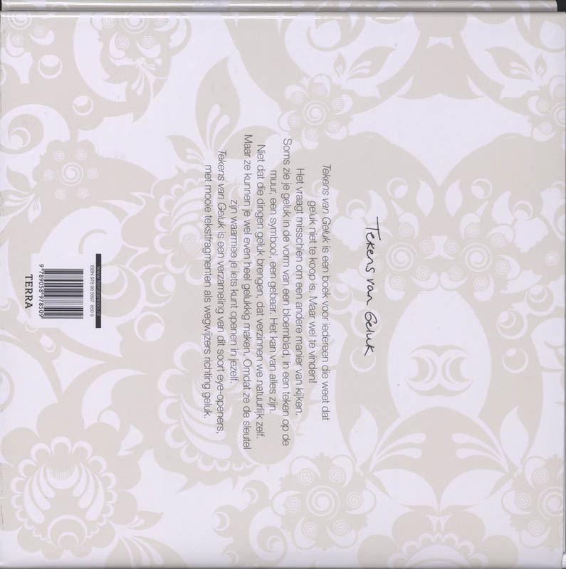 Tekens van geluk / Happinez achterkant