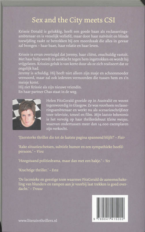 Mijn laatste bekentenis achterkant