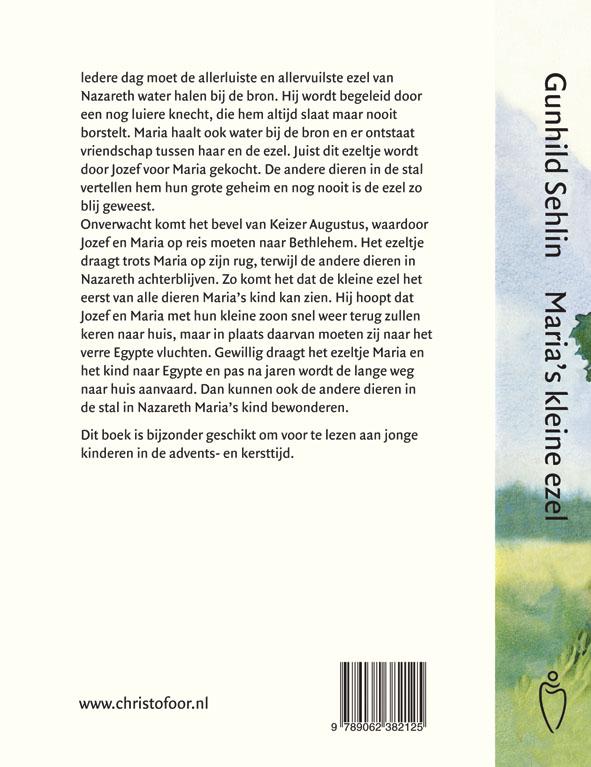 Maria's kleine ezel en de vlucht naar Egypte achterkant