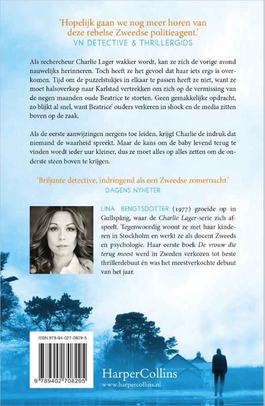 De man die een vreemde was / Charlie Lager / 3 achterkant