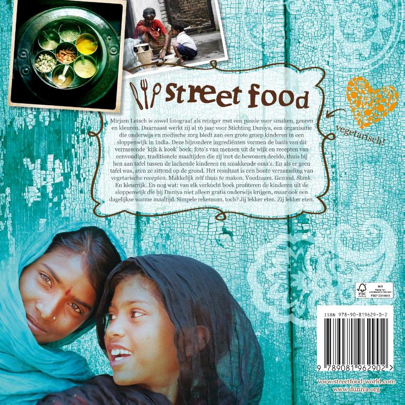 Street Food  -   India achterkant