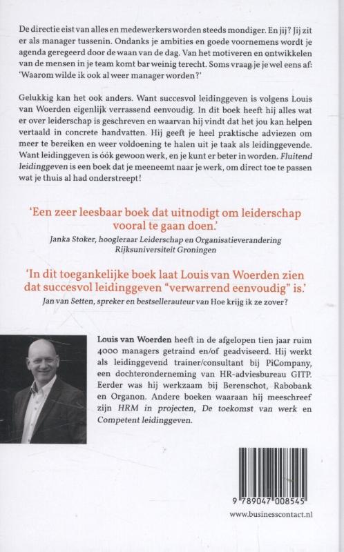 Fluitend leidinggeven achterkant