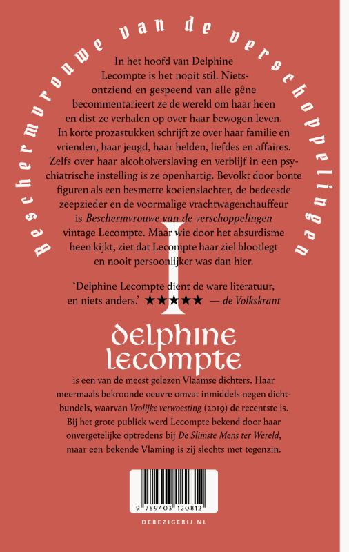 Beschermvrouwe van de verschoppelingen achterkant