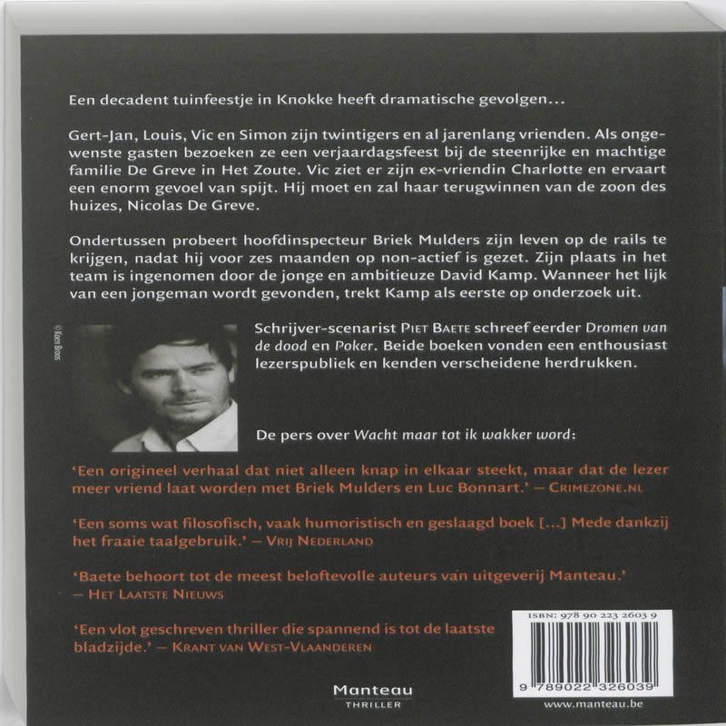 Verzwijg Mij Niet achterkant