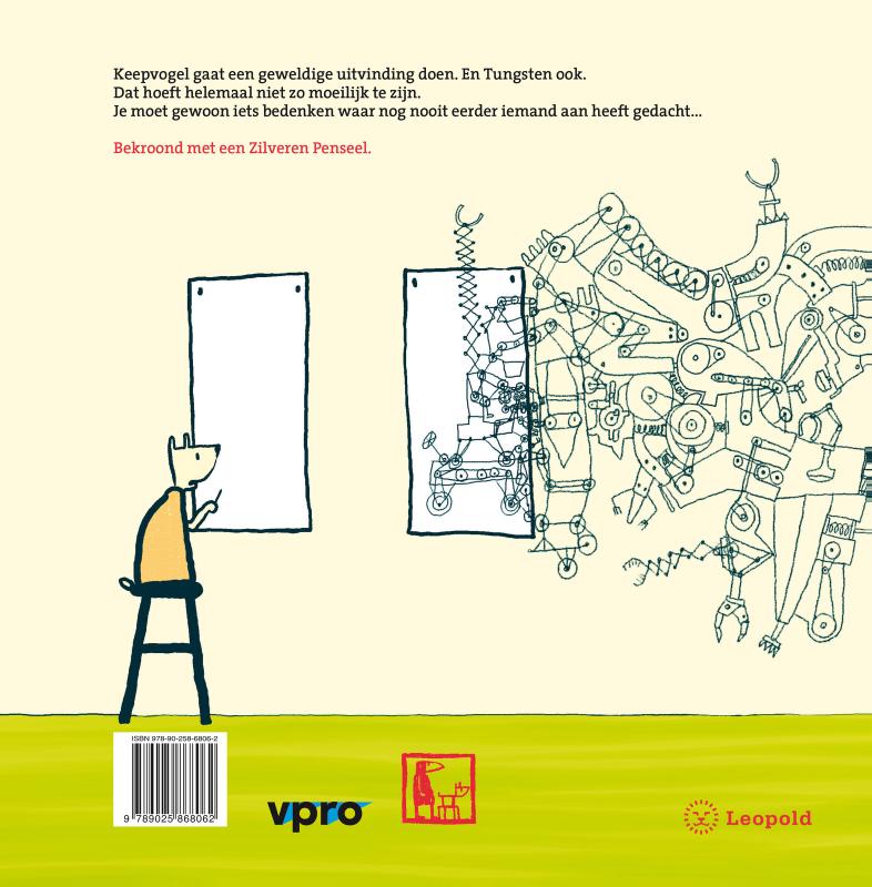 De uitvinding / Keepvogel achterkant