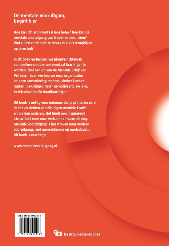 Mentale vooruitgang achterkant