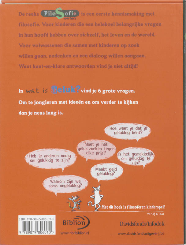 Wat Is Geluk ? achterkant