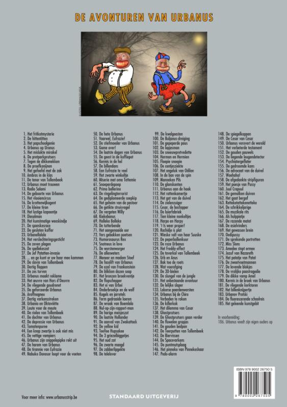 Het geleende kunstgebit / Urbanus / 185 achterkant