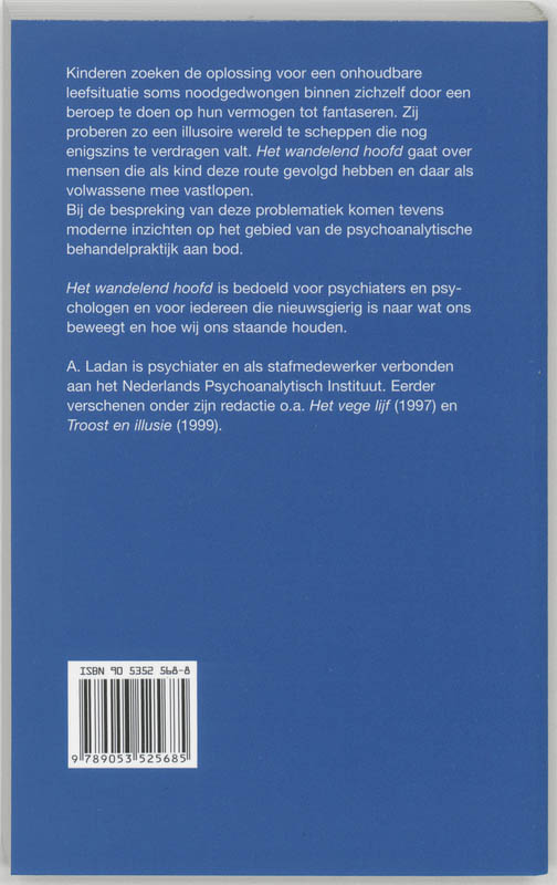 Het wandelend hoofd achterkant