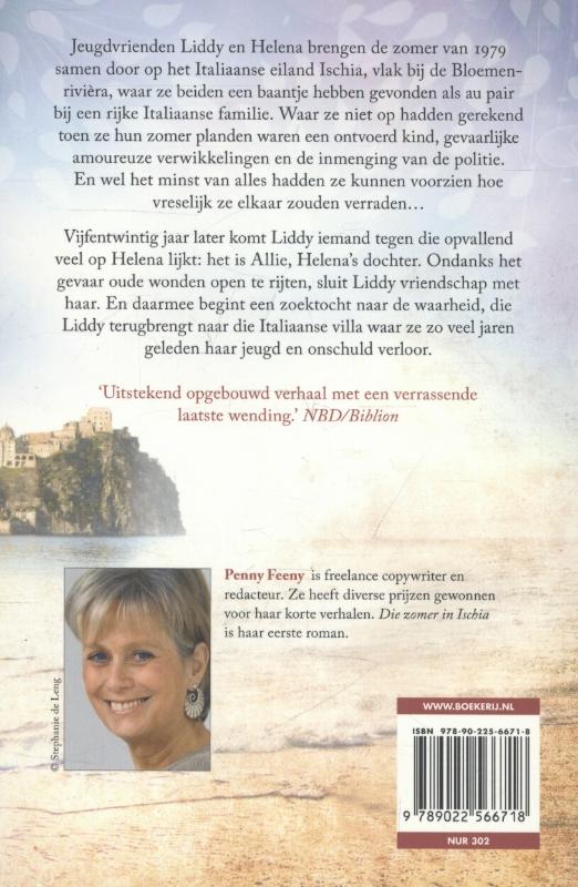 Die zomer in Ischia achterkant