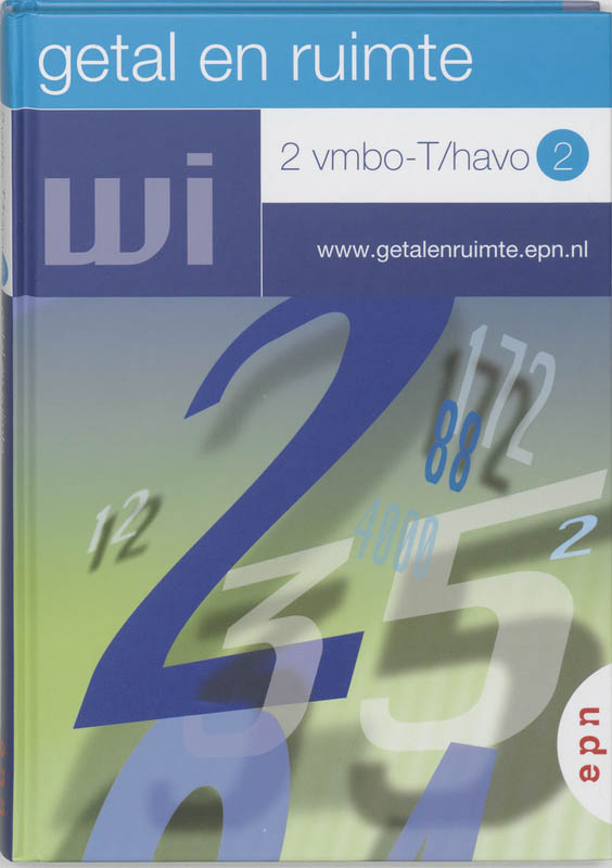 Getal en ruimte / 2 vmbo/-T/havo