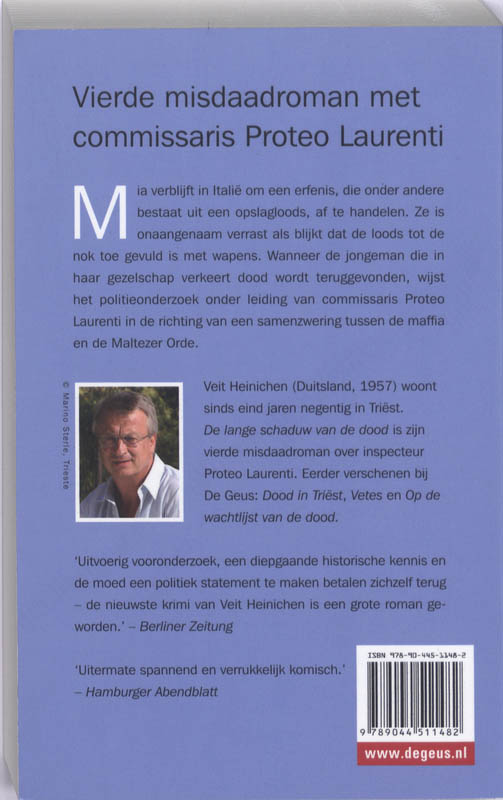 De lange schaduw van de dood achterkant