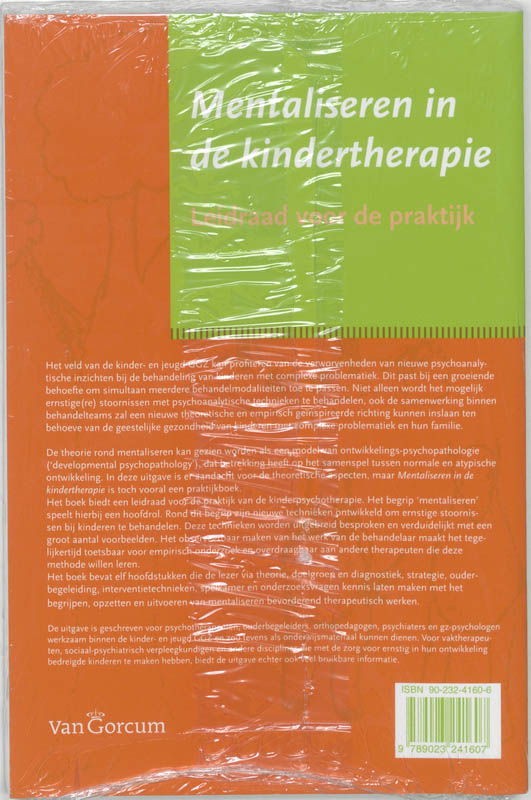 Mentaliseren In De Kindertherapie achterkant