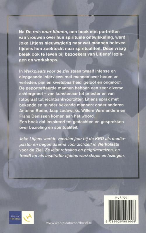 Werkplaats voor de ziel achterkant