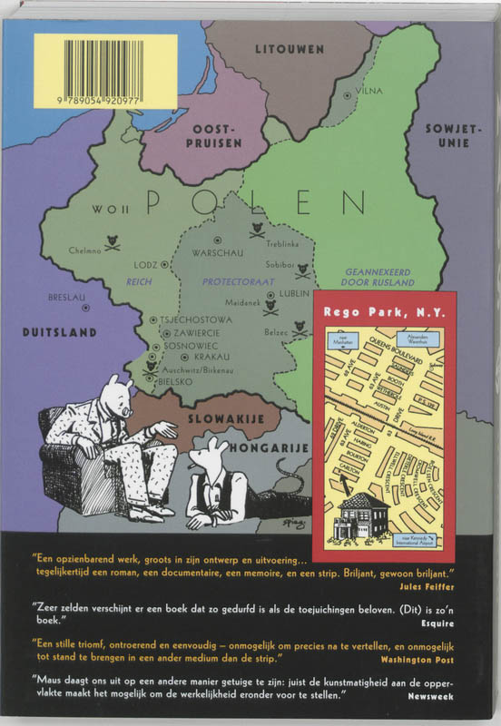 Volledige editie Maus achterkant