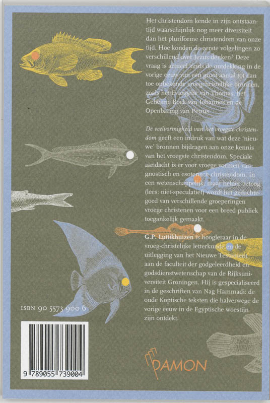 De veelvormigheid van het vroegste christendom achterkant