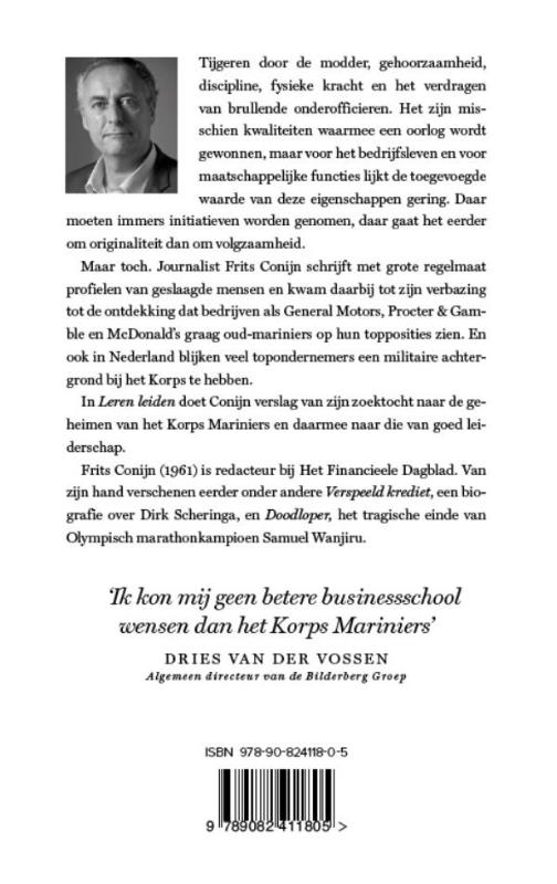 Leren leiden achterkant