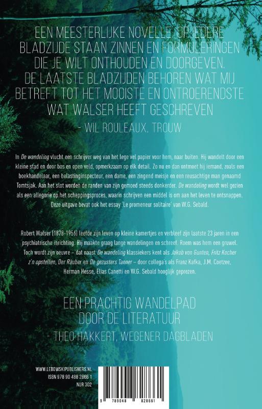 De wandeling achterkant