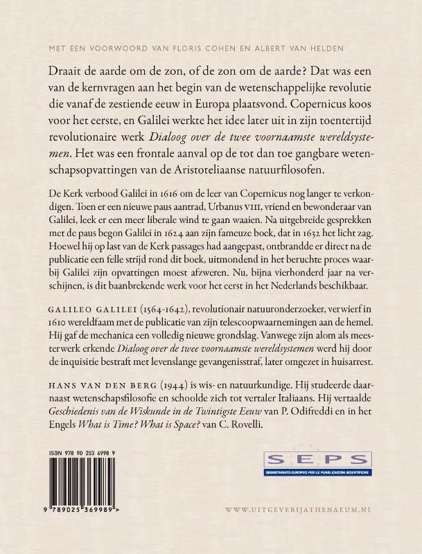 Dialoog over de twee voornaamste wereldsystemen achterkant